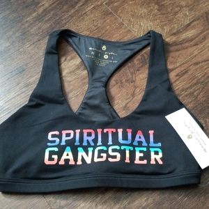 Spiritual Gangster Sports Bra NWOT